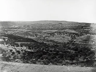 Jeruzalem vanaf de berg Scopus, 1857